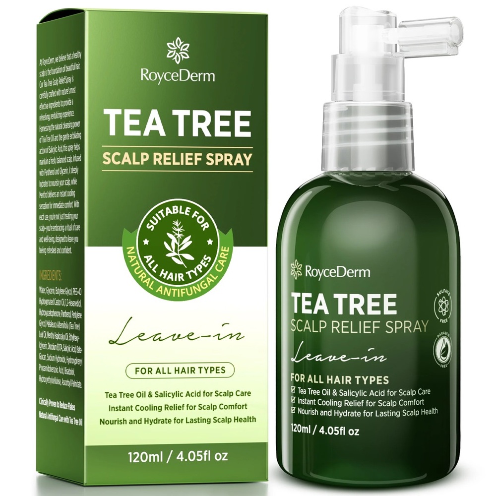 NWT RoyceDerm Tea Tree Scalp Spray